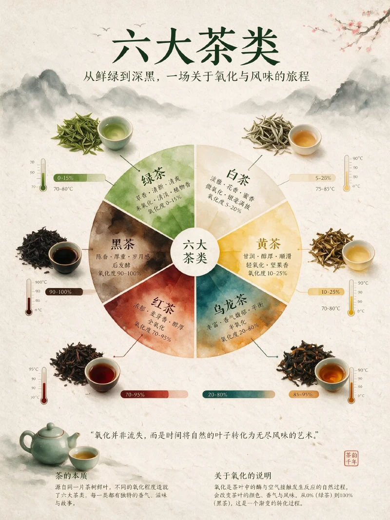 Seedream 5.0 Pro example: High-Density Tea Infographic
