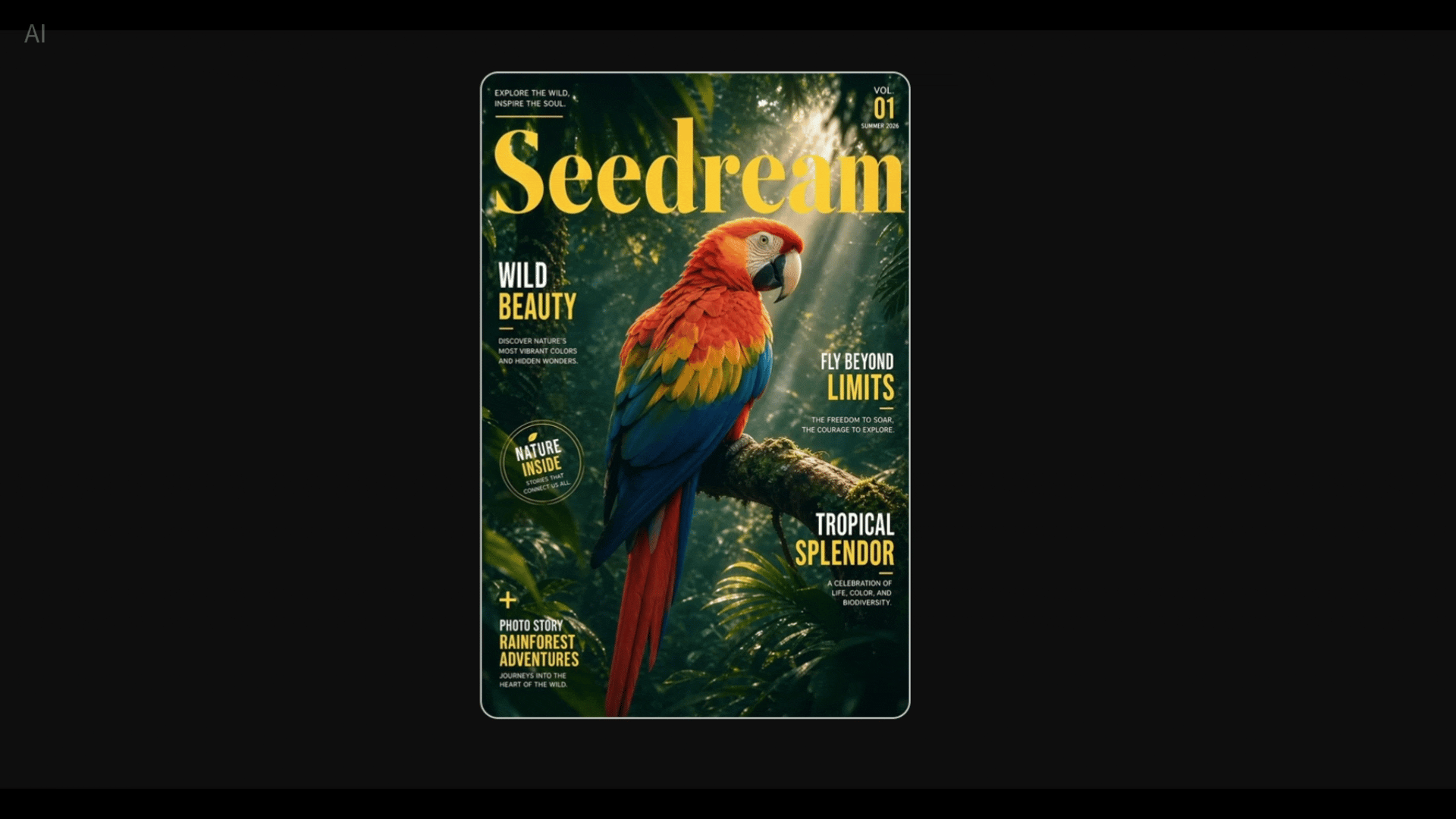 Seedream 5.0 Pro example: Layer Separation Demo
