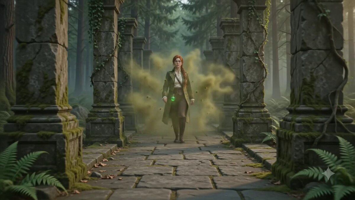 Temple Walk Animation